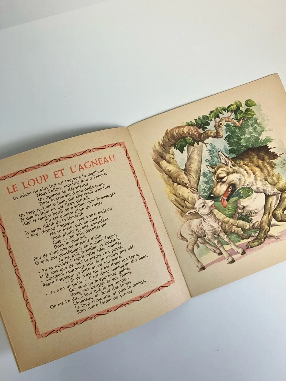 Livres Vintage 60s Fable de la Fontaine Mulder Albums du Gai Moulin Hollande - Picture 8 of 15